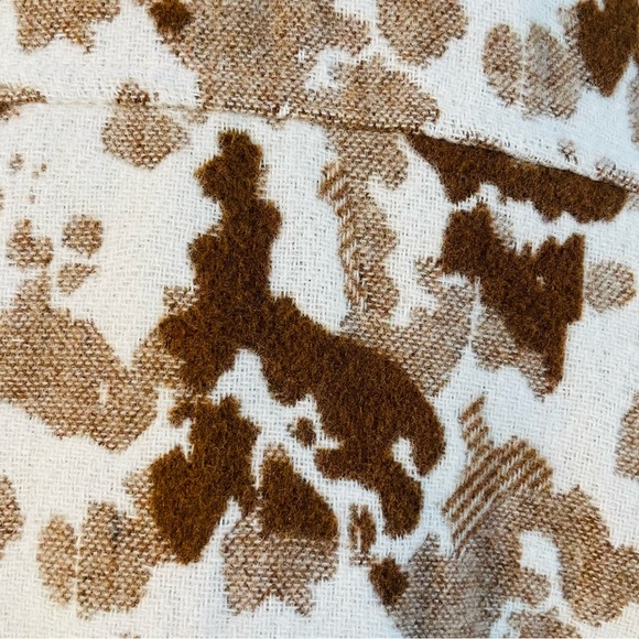 Sonoma Animal Print Collared Wool Jacket - Picture 8 of 10